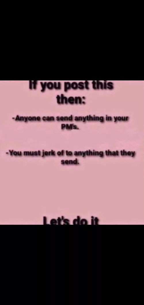 Let's give this a go