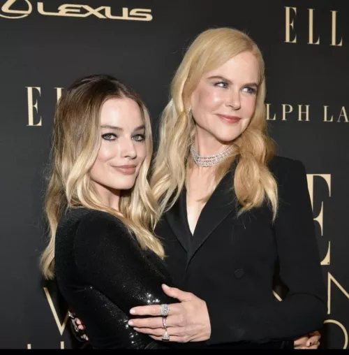 Let’s jerk our cocks for Margot Robbie and Nicole Kidman