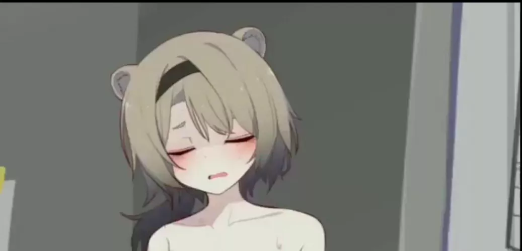 LF color source: grey hair, bear ears?, blush