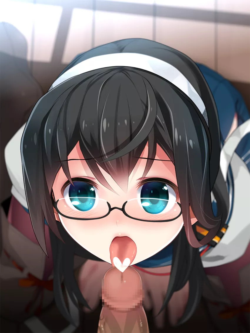 Licking the tip
