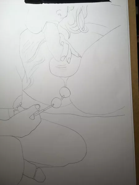 Little bit of femdom action, think it feels good?