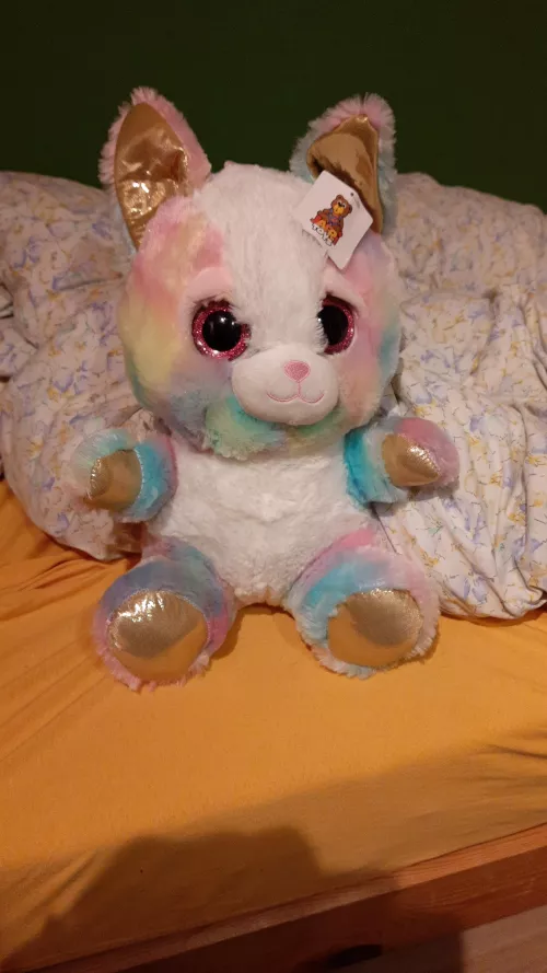 Little had a rough week. Got her a little surprise.