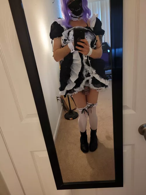 Locked up like all maids should