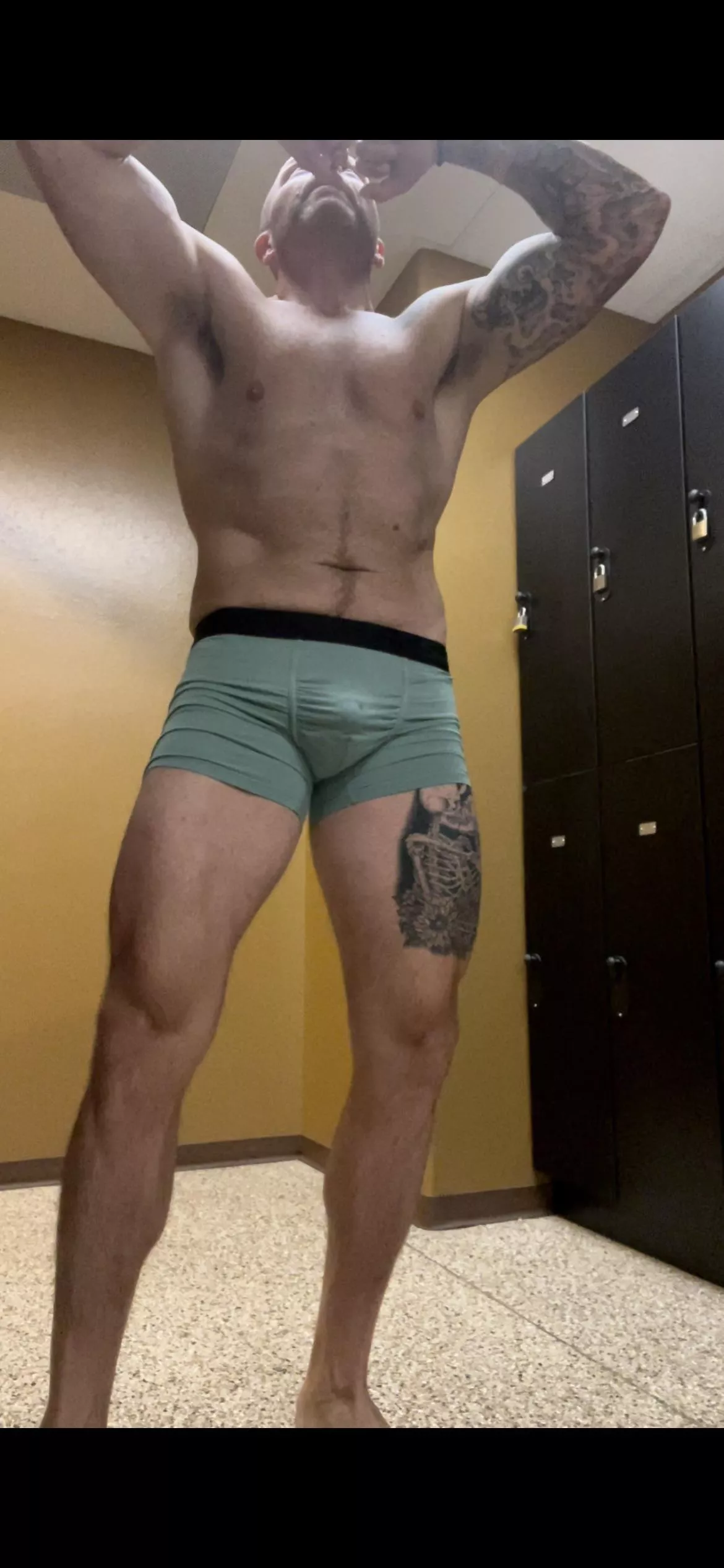 Locker room pic.
