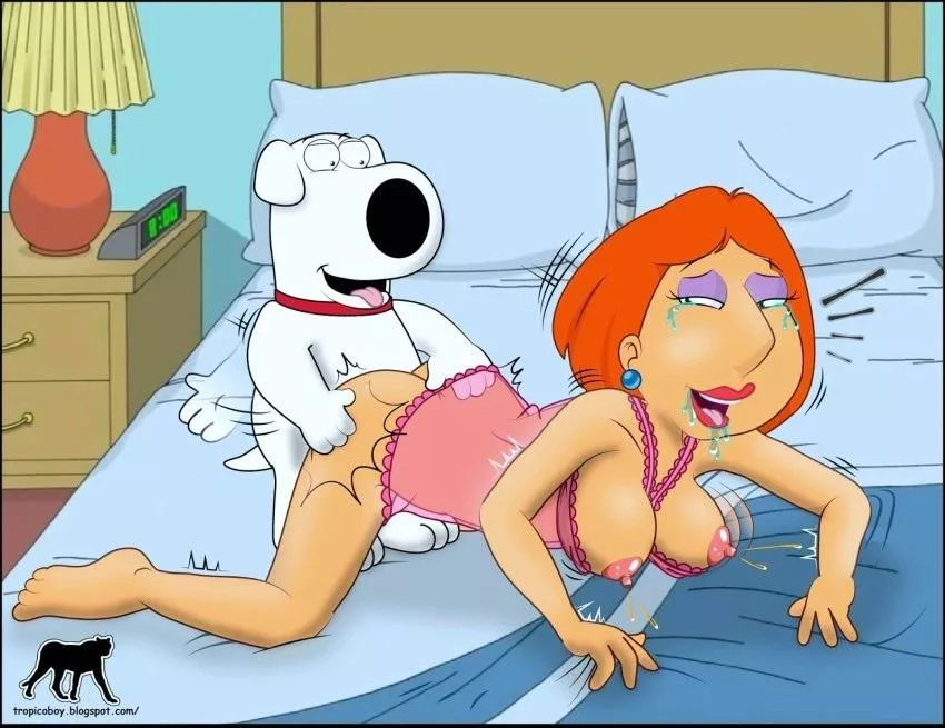 Lois cheating on Peter with his best friend Brian (tropicoboy)