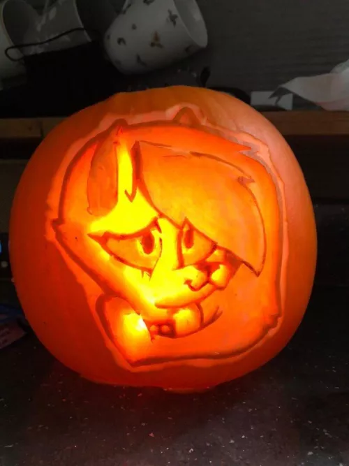 Loona pumpkin I did, exited for tomorrow!!!