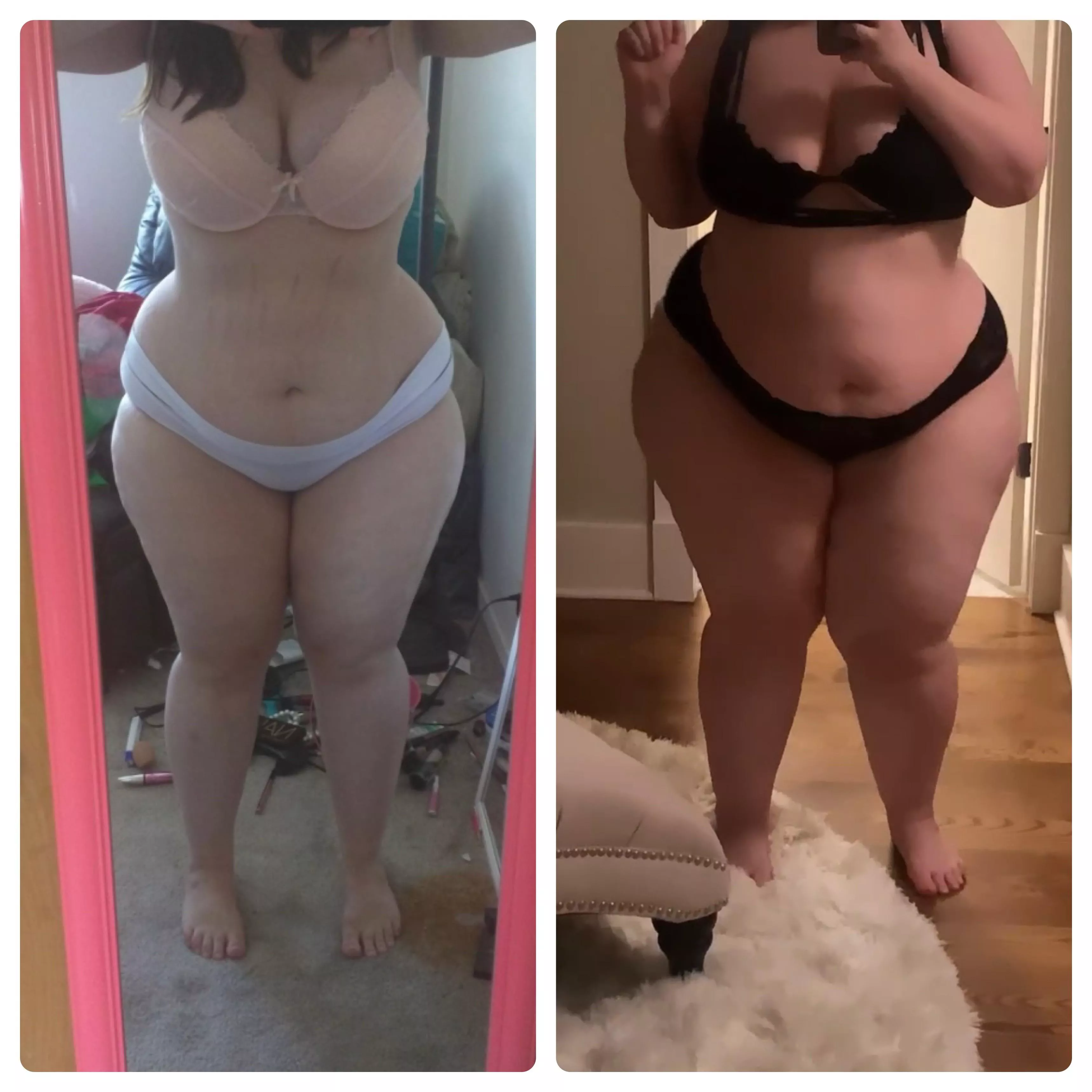 Love how my body gains 💖