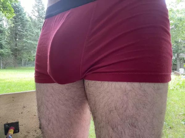 Love these shorts! Love working in the yard in them! 😈