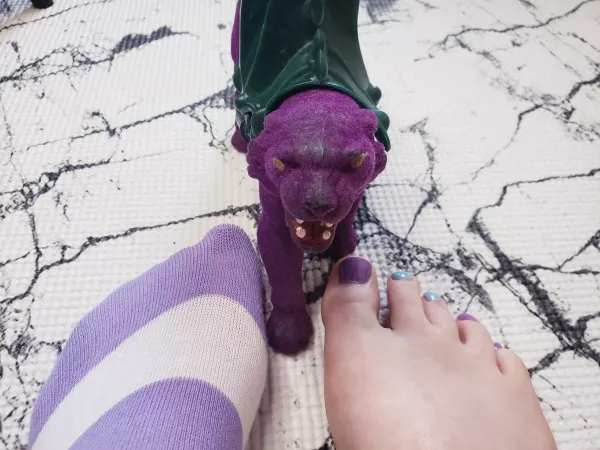 Loving my vintage Panthor! 🐈‍⬛💜