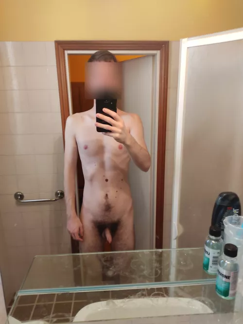 M 28, 6'3, 165 lbs. Always been tall and slim. What do you think about my body?