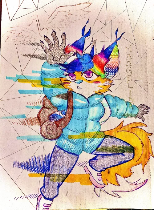 Maageline (My first commission)