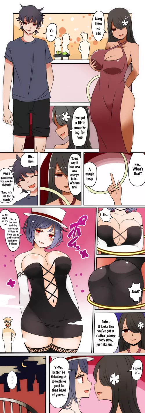 Magic TS Hula Hoop: Ara-Ara Edition [MTF/TGTF; MILF Age Progression] - Vae