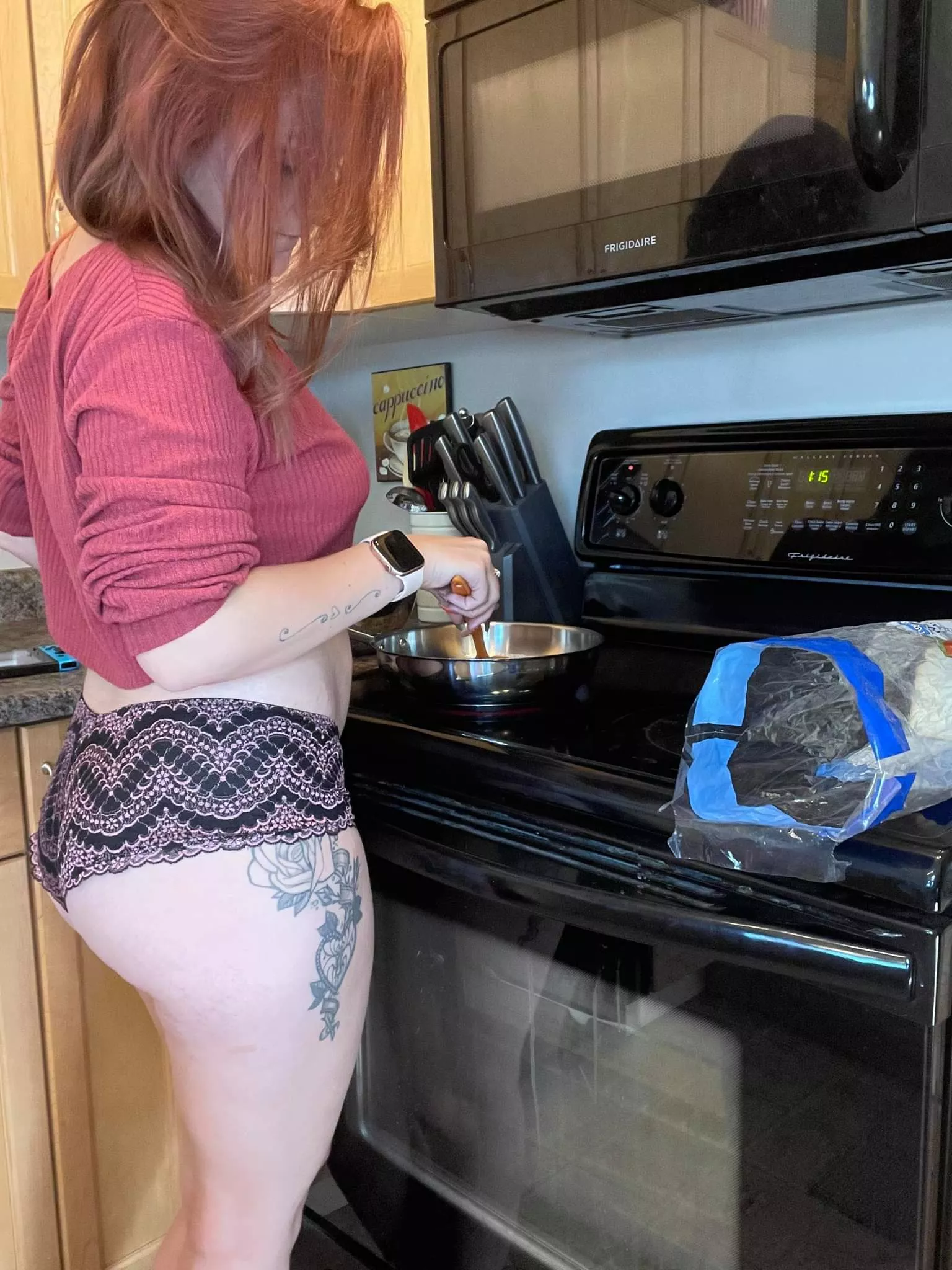 Making some lunch
