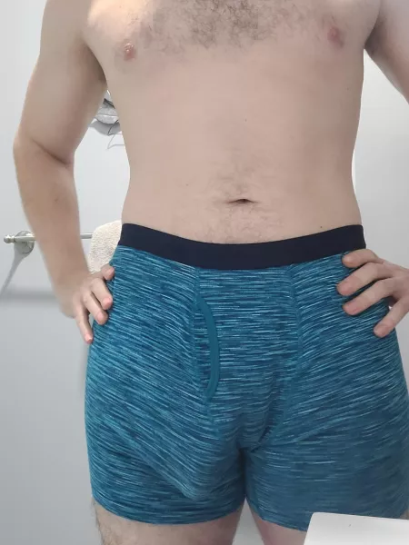 Man he's pretty close to poking out