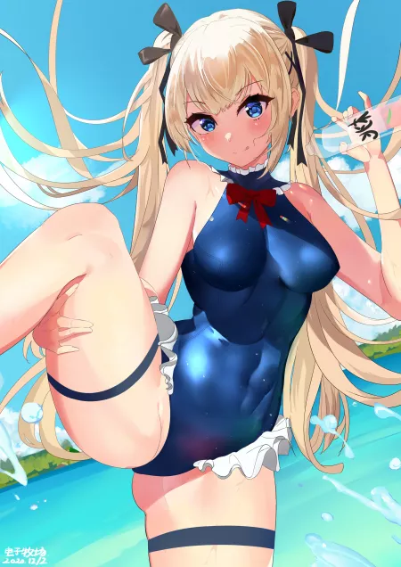 Marie Rose Swimsuit Leg Lift (Yimkura) [Dead Or Alive/ Azur Lane]