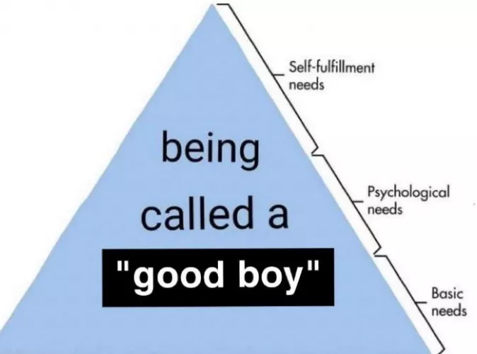 Maslow’s Hierarchy of Needs for him