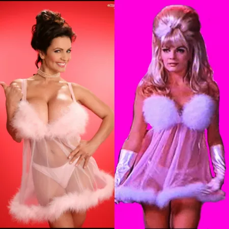 Maybe it's just me but Denise Milani is one of the lost Fembots from Austin Powers Maybe it's just me but Denise Milani is one of the lost Fembots from Austin Powers