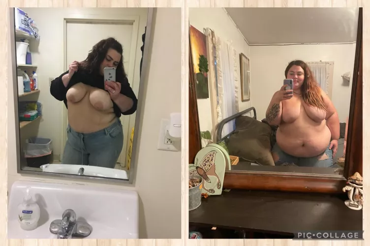 Me at 18 vs. 23 should I get bigger?