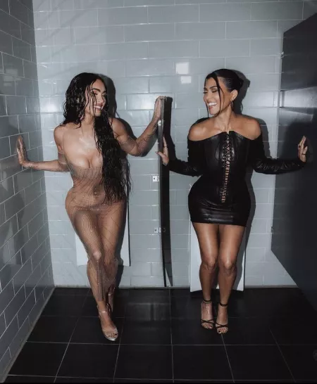 Megan Fox and Kourtney Kardashian