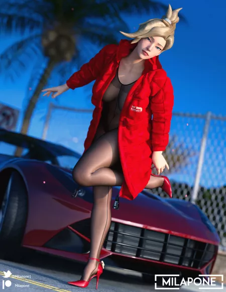 Mercy in heels, (Milapone)