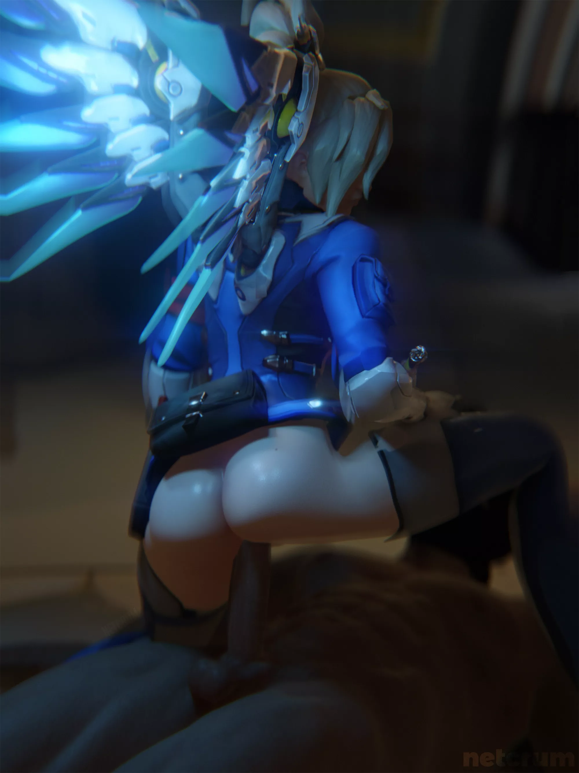 Mercy knows how to deal with intruders (netcrum) [Overwatch]