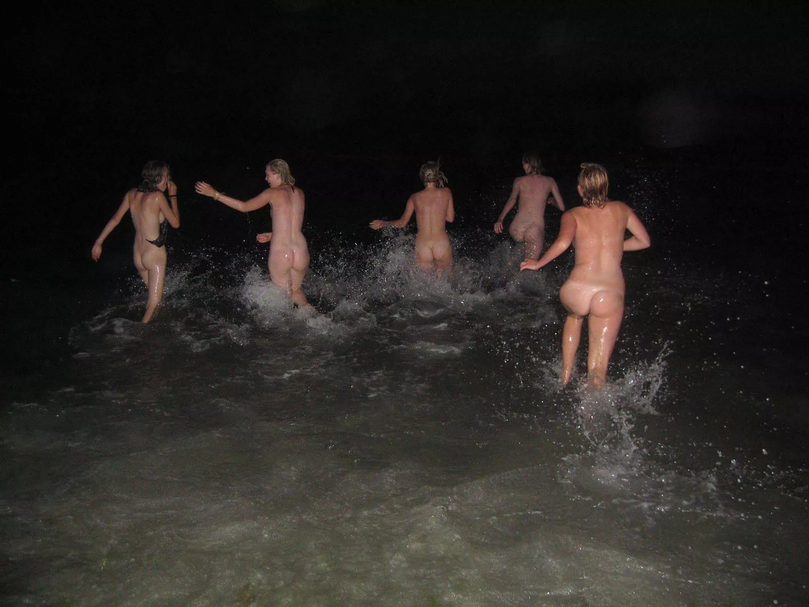 Midnight swim