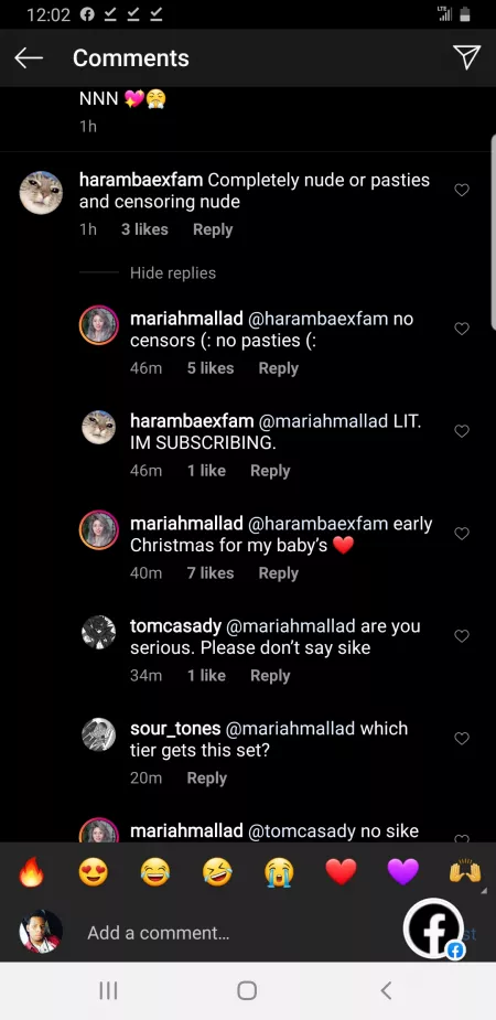 Momokun said this on IG let's pray this is true boys