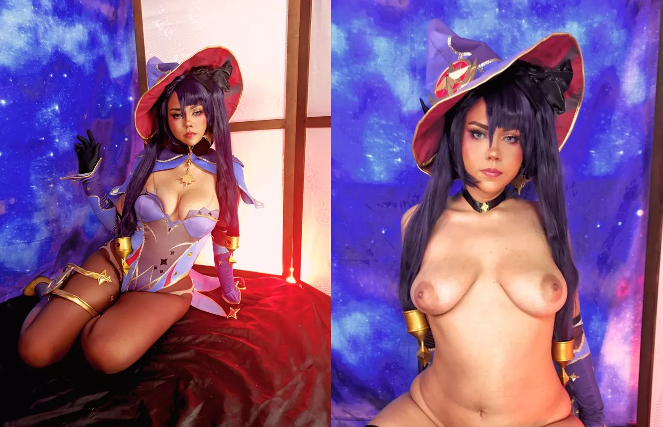 Mona Megistus 💦 Genshin Impact by mariigabiicosplay