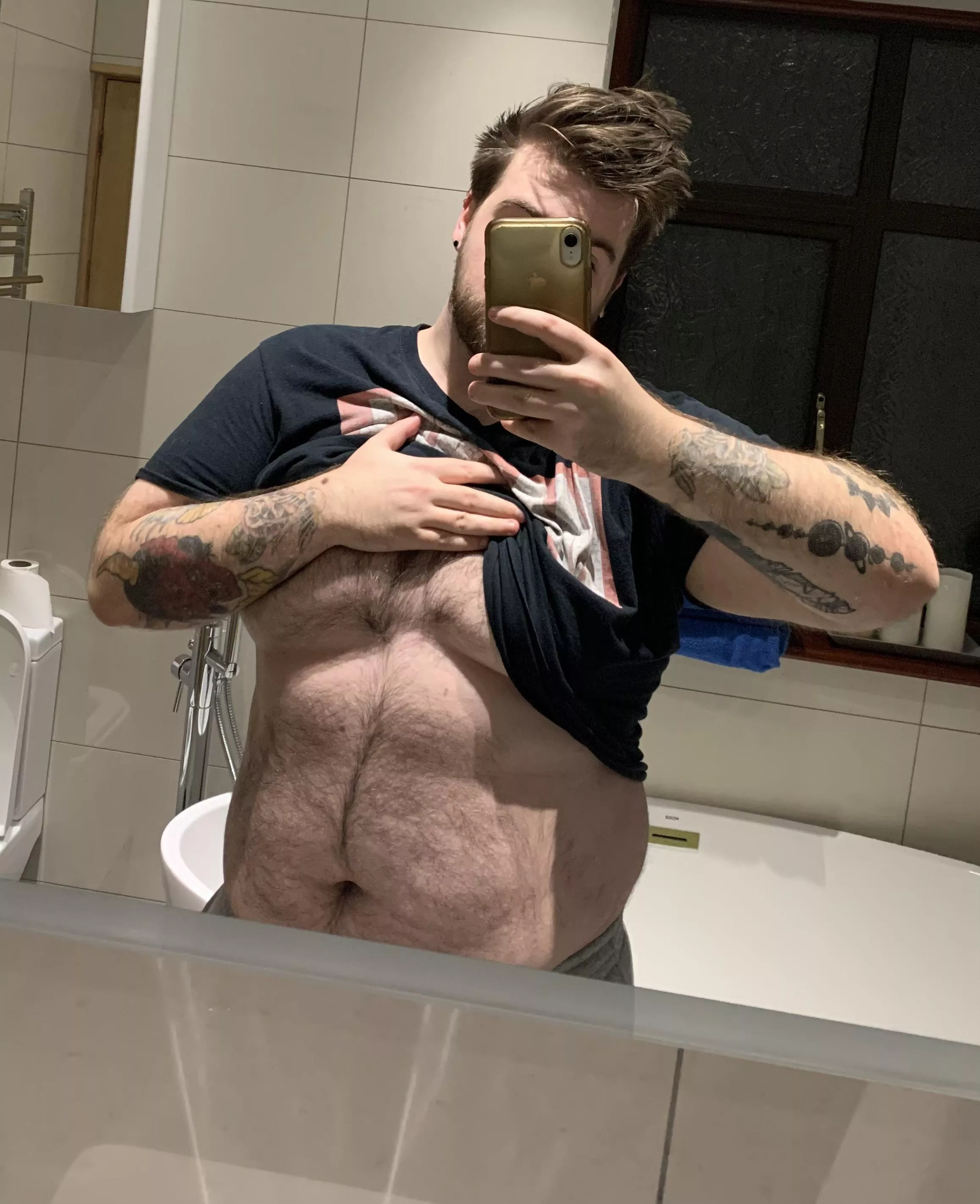 More body hair?