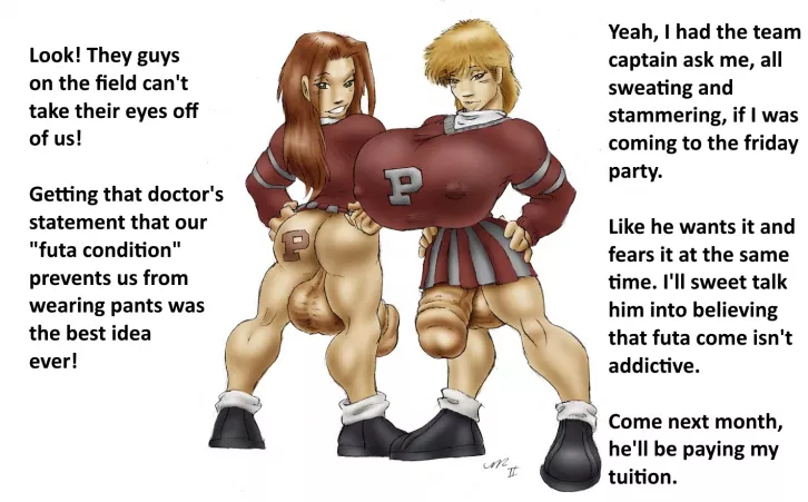 More Futa Cheerleaders