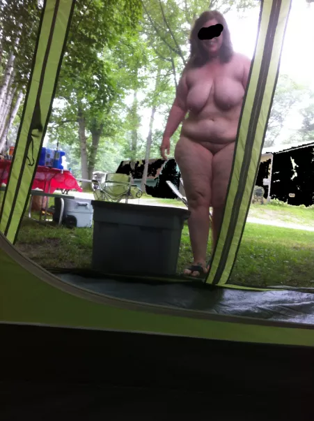 More naked camping fun.