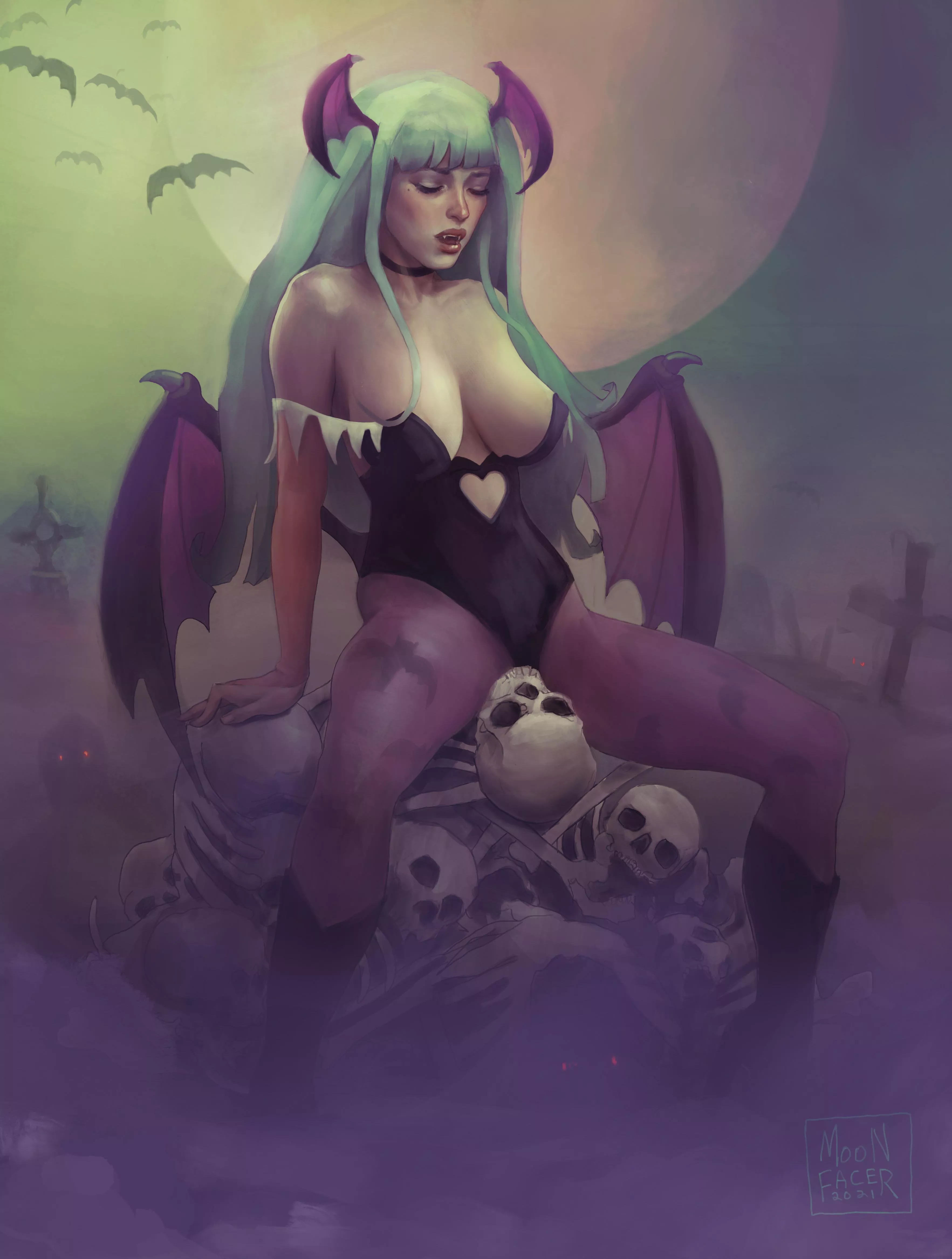 Morrigan Aensland (Moonfacer) [Darkstalkers]