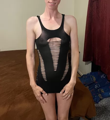 Mr. wants me to wear this shopping do you think anyone will notice?