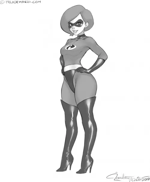 Mrs. Incredible (Melkor Mancin) [The Incredibles]