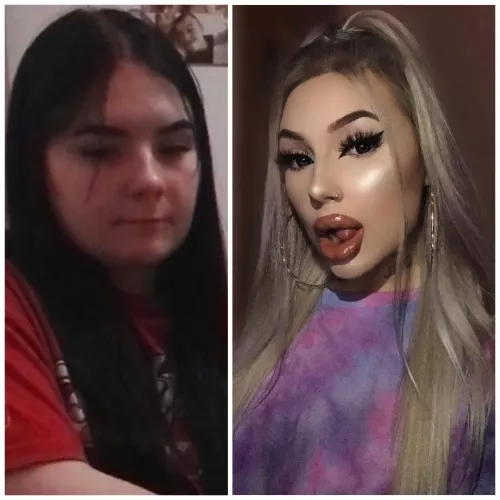 my bimbofication🥰😍💋