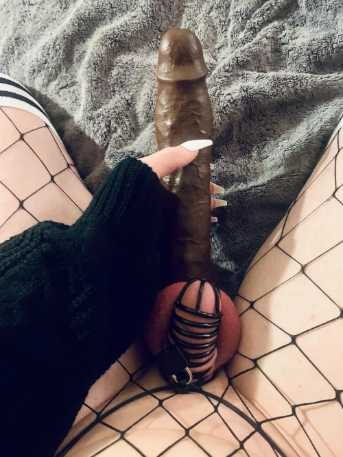 my clitty vs the cock i take 😳