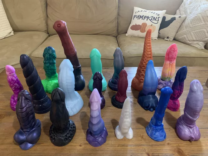 My collection over the past 4 years.