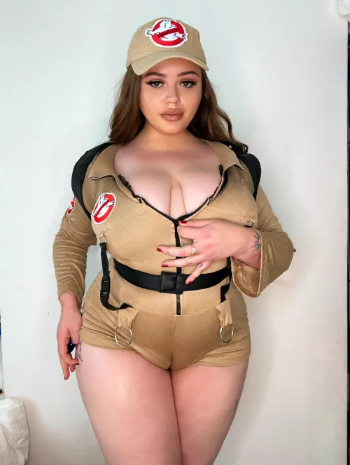 My costume didn’t leave much to the imagination