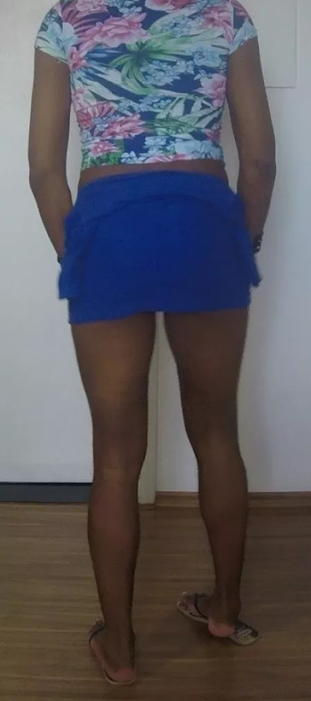 My cute blue skirtπ€© My cute blue skirtπ€©