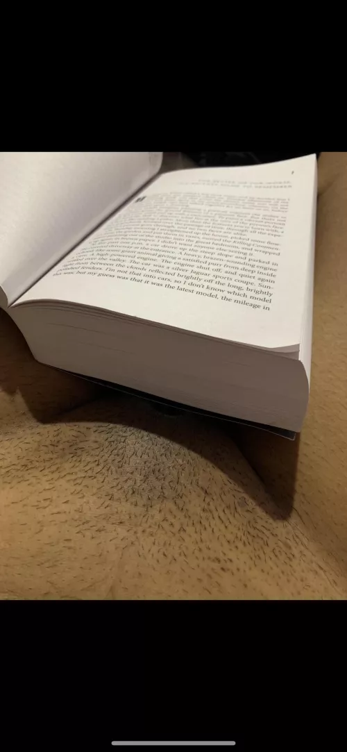 My dad told me to read a book. So read a book I did