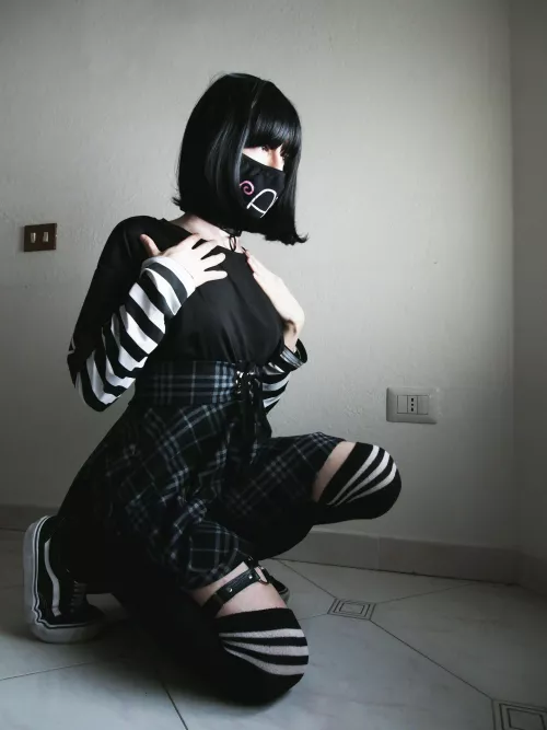 My goth e-femboy fusion OWO