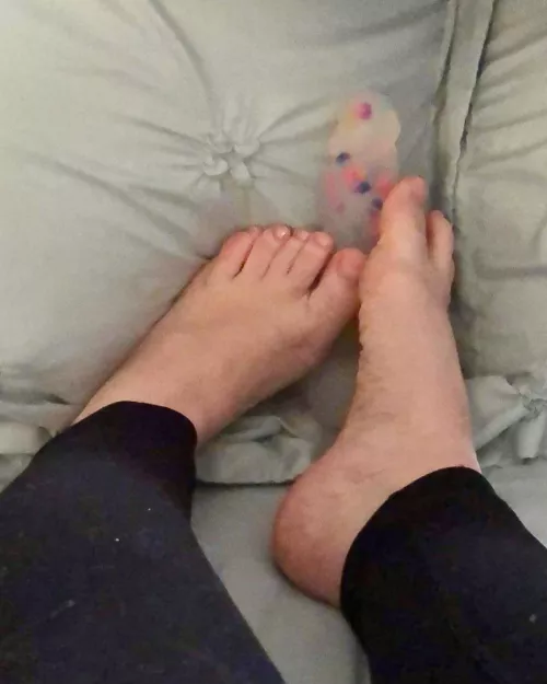 My little piggies are dirty, aren’t they?