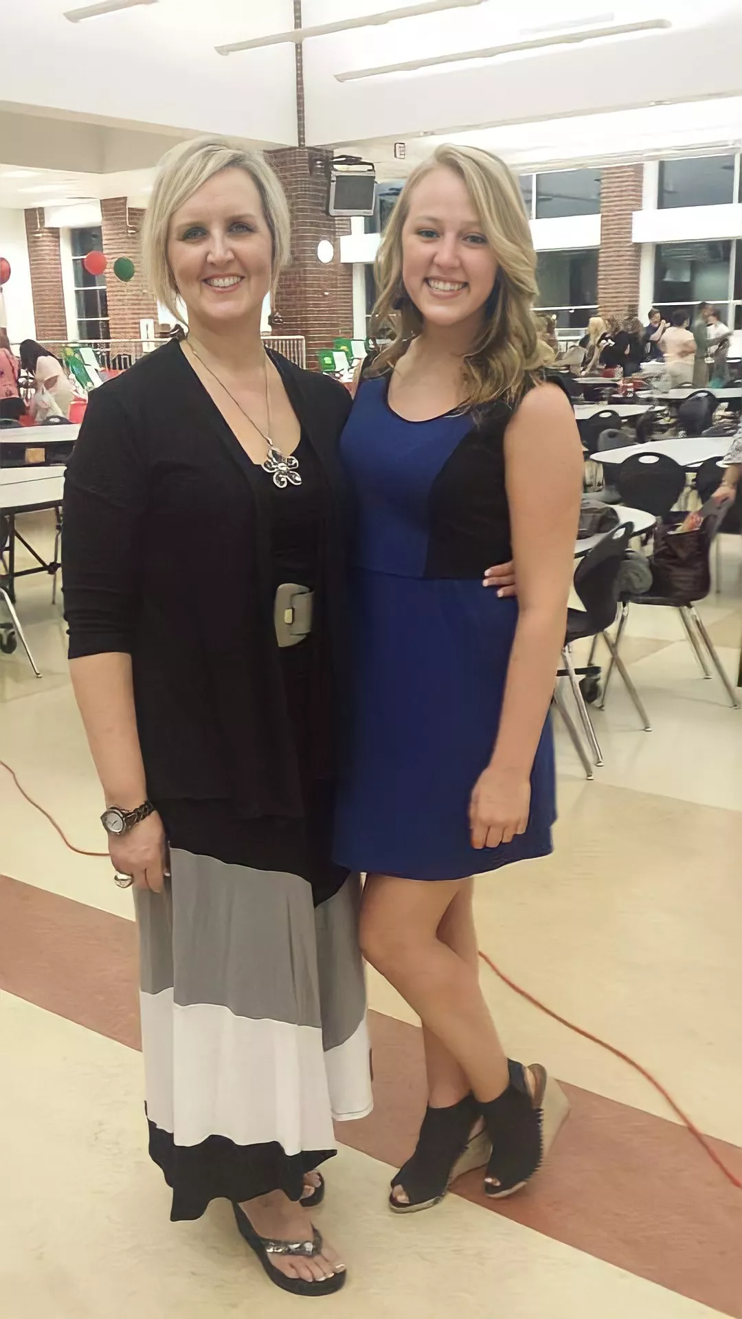 My mom and my gf