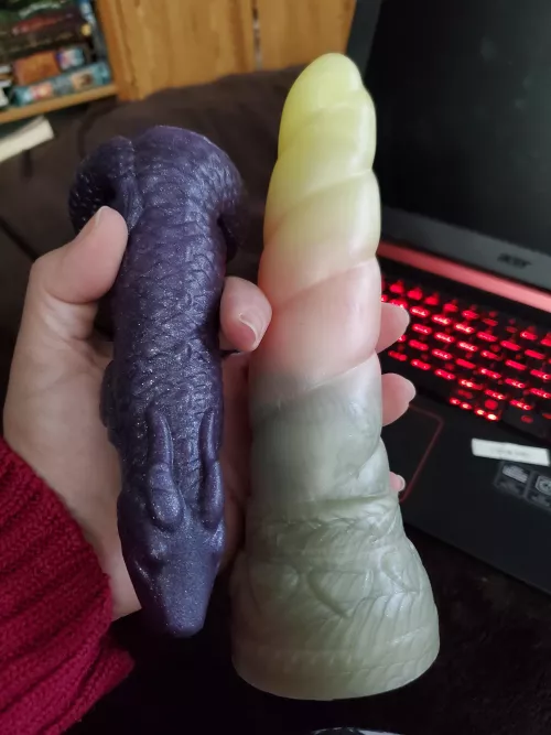 My new friends! Mini/M Meng and S/M Mystic 🥰.