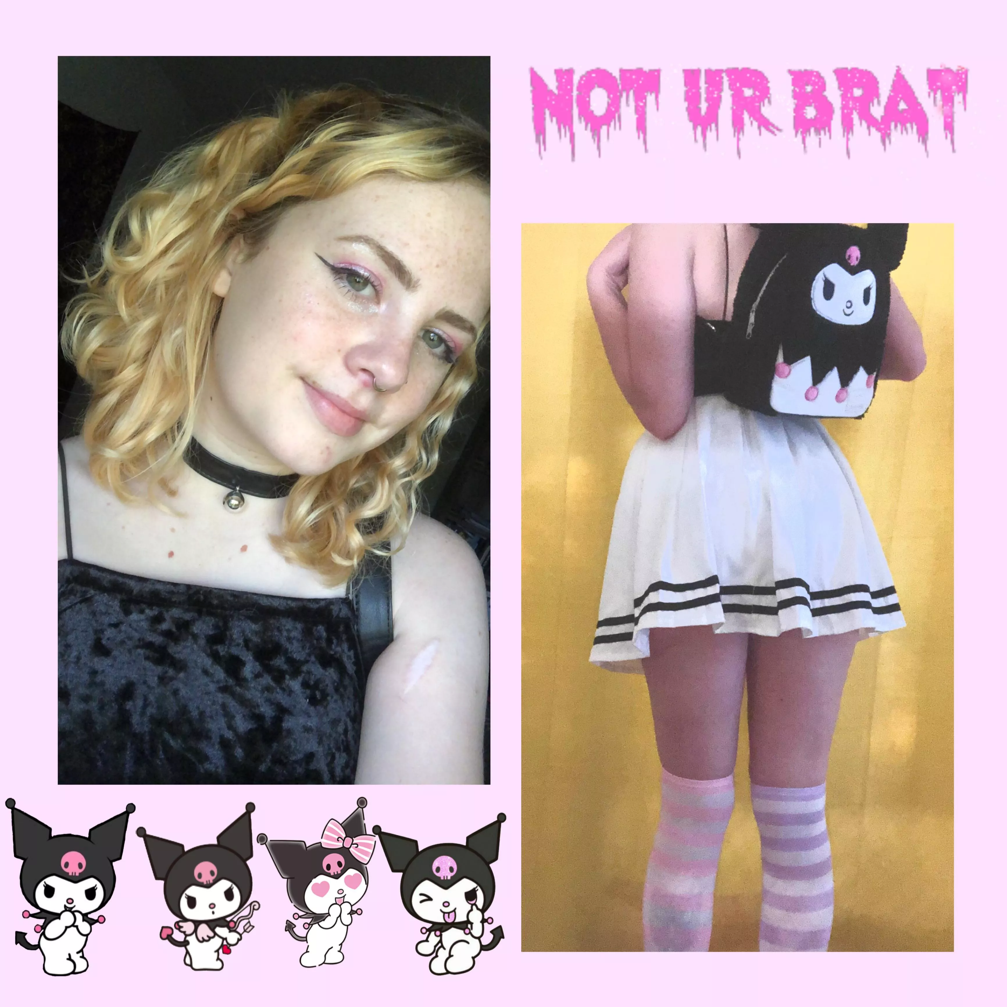 my outfit for hanging out with my little friend :3