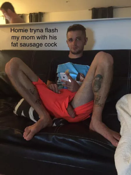 My roommate does this every time my mom visits our apartment…