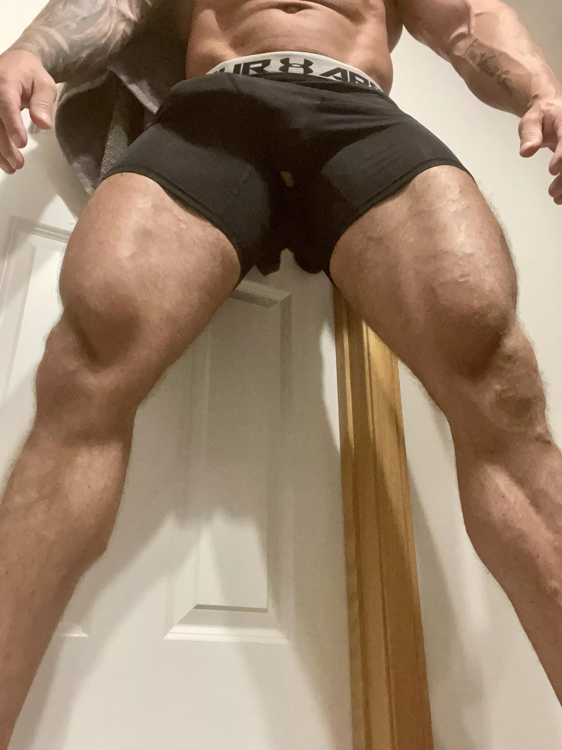My shorts sprung a hole… should I buy new ones or leave it for easy access?