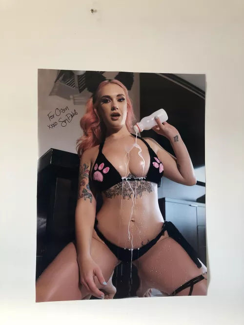 My signed poster arrived today!!