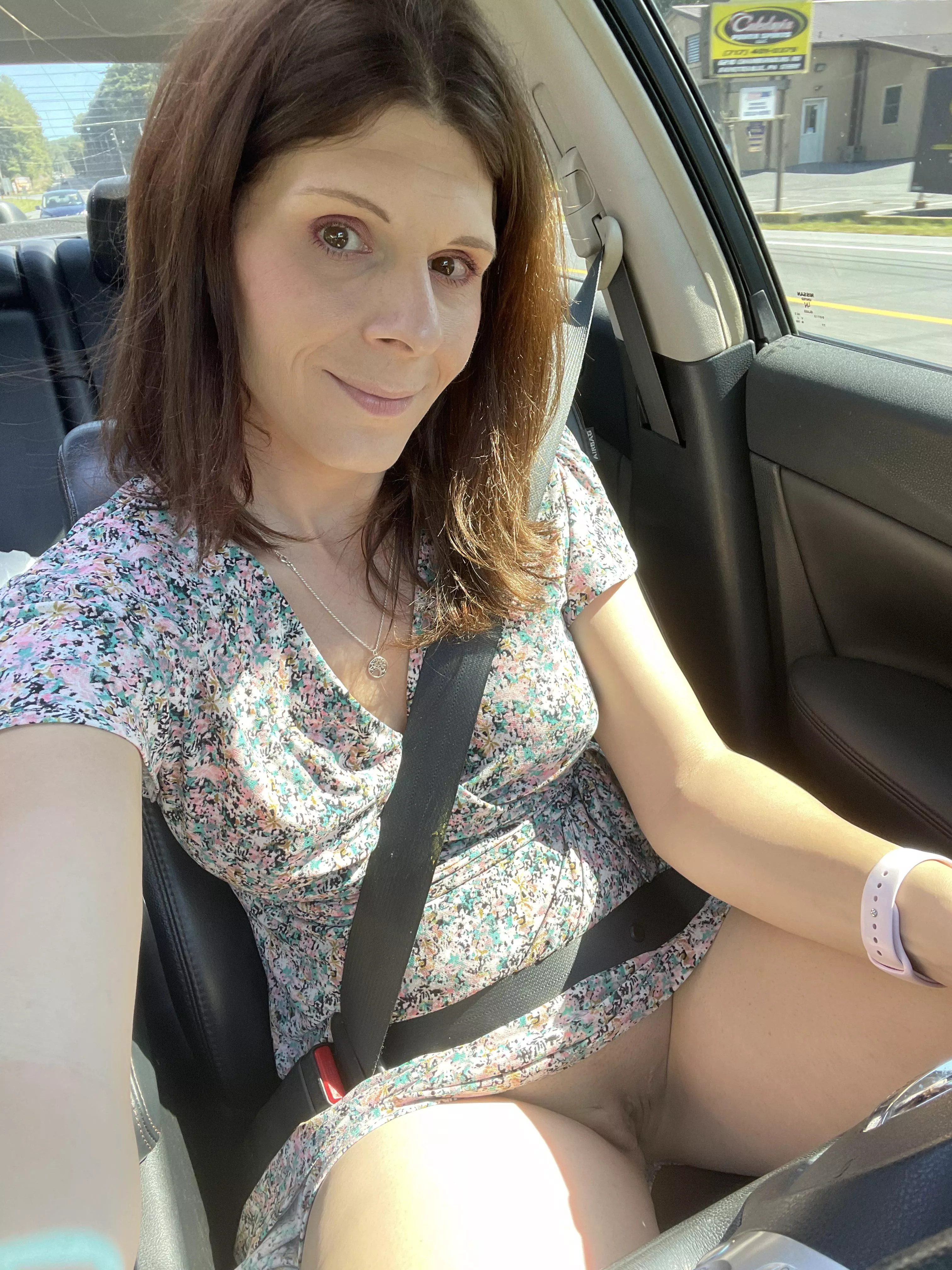 My smile and the lack of panties is all you need to know about me (39F)