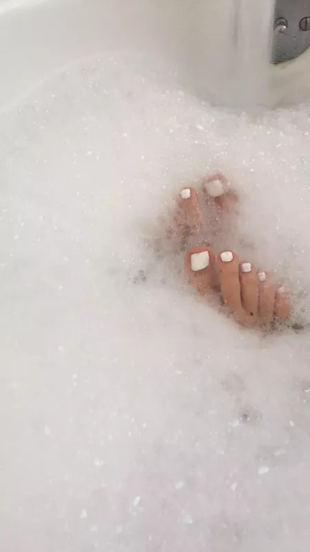 My toes are as wet as I am😛 DM welcome!